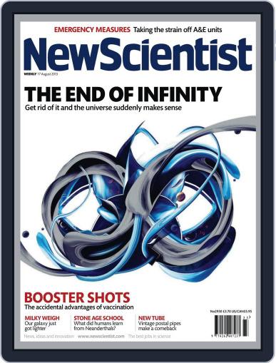 New Scientist August 16th, 2013 Digital Back Issue Cover