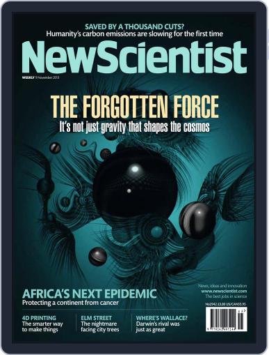 New Scientist November 8th, 2013 Digital Back Issue Cover