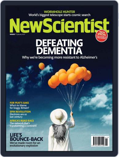 New Scientist January 10th, 2014 Digital Back Issue Cover