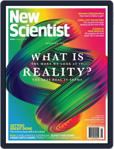 New Scientist February 1st, 2020 Digital Back Issue Cover