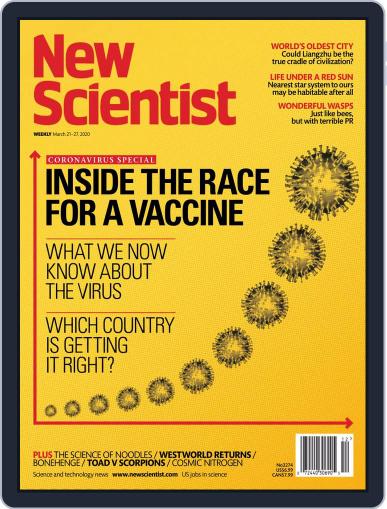 New Scientist March 21st, 2020 Digital Back Issue Cover