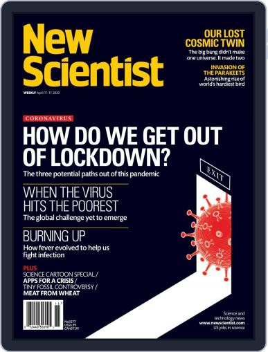 New Scientist April 11th, 2020 Digital Back Issue Cover