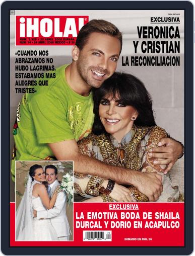 Hola! Mexico April 16th, 2008 Digital Back Issue Cover