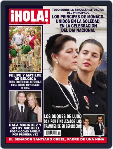 Hola! Mexico November 25th, 2009 Digital Back Issue Cover