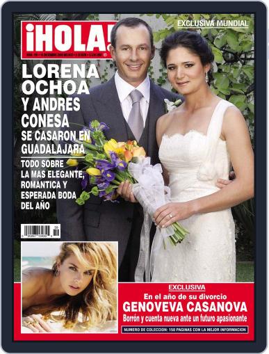Hola! Mexico December 9th, 2009 Digital Back Issue Cover