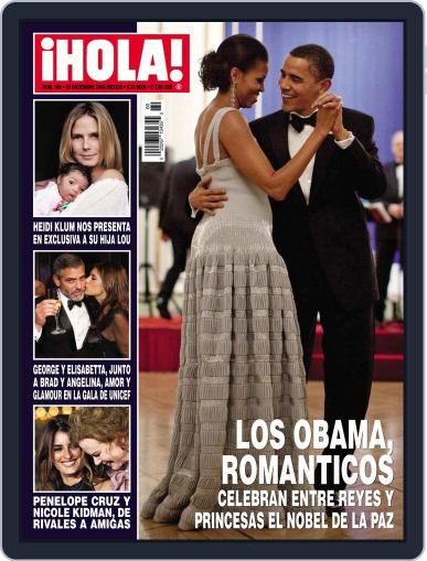 Hola! Mexico December 16th, 2009 Digital Back Issue Cover