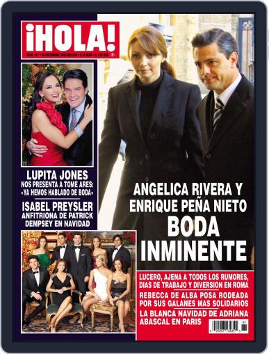 Hola! Mexico December 21st, 2009 Digital Back Issue Cover