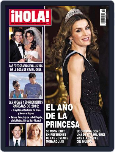 Hola! Mexico January 5th, 2010 Digital Back Issue Cover