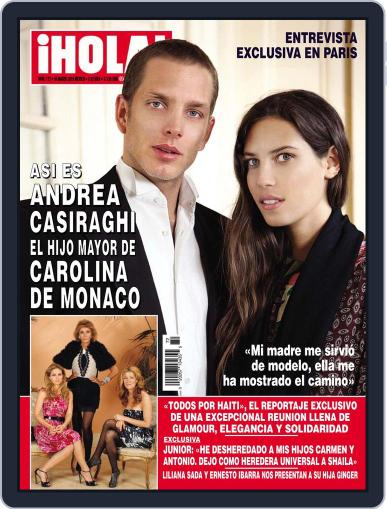 Hola! Mexico March 17th, 2010 Digital Back Issue Cover