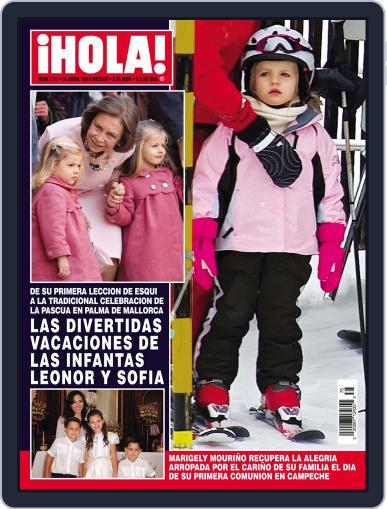 Hola! Mexico April 7th, 2010 Digital Back Issue Cover