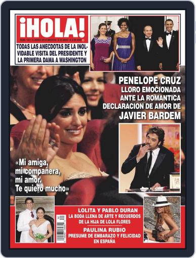 Hola! Mexico May 26th, 2010 Digital Back Issue Cover