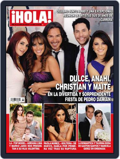 Hola! Mexico June 16th, 2010 Digital Back Issue Cover