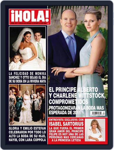 Hola! Mexico June 30th, 2010 Digital Back Issue Cover