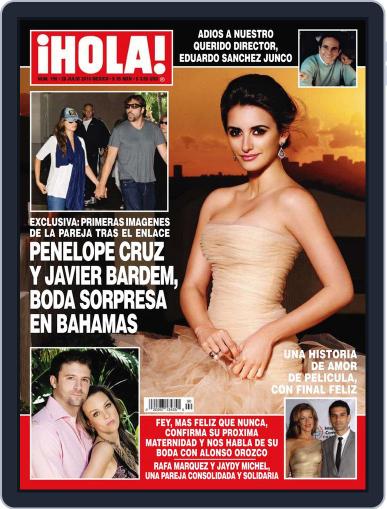 Hola! Mexico July 21st, 2010 Digital Back Issue Cover
