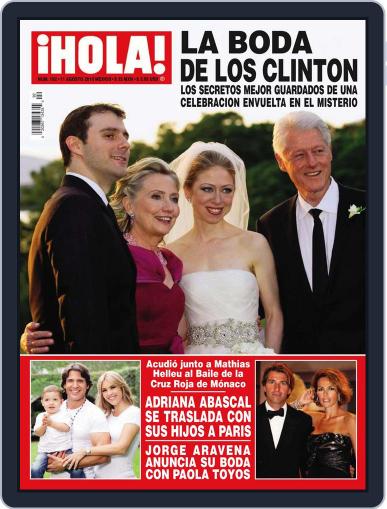 Hola! Mexico August 4th, 2010 Digital Back Issue Cover