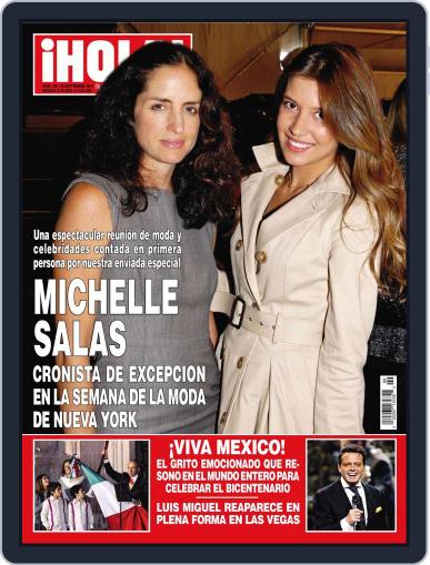 Hola! Mexico September 22nd, 2010 Digital Back Issue Cover