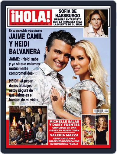 Hola! Mexico October 6th, 2010 Digital Back Issue Cover