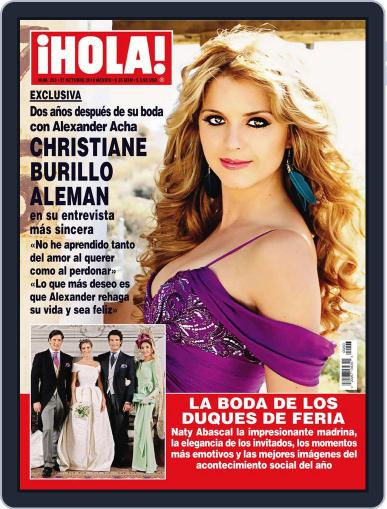 Hola! Mexico October 20th, 2010 Digital Back Issue Cover