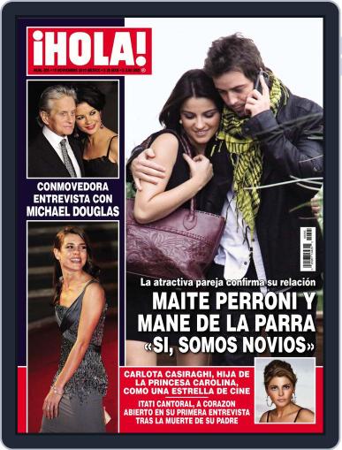 Hola! Mexico November 3rd, 2010 Digital Back Issue Cover
