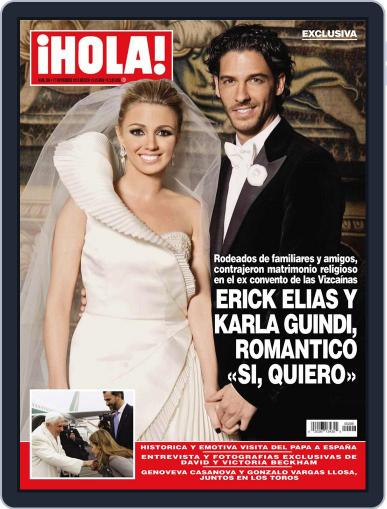 Hola! Mexico November 10th, 2010 Digital Back Issue Cover