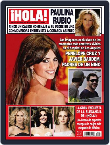 Hola! Mexico January 26th, 2011 Digital Back Issue Cover