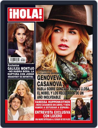 Hola! Mexico February 2nd, 2011 Digital Back Issue Cover
