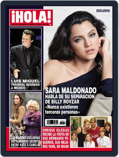 Hola! Mexico February 16th, 2011 Digital Back Issue Cover