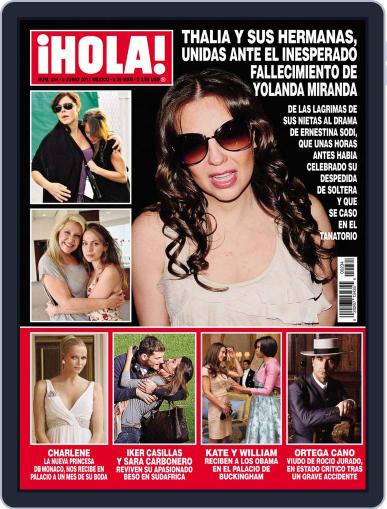 Hola! Mexico June 1st, 2011 Digital Back Issue Cover