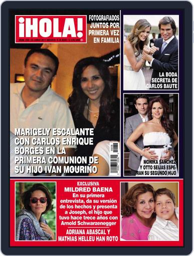 Hola! Mexico June 15th, 2011 Digital Back Issue Cover