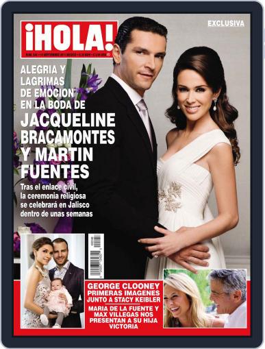Hola! Mexico September 7th, 2011 Digital Back Issue Cover