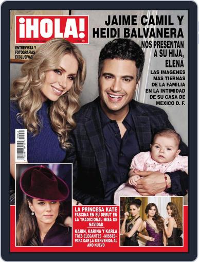 Hola! Mexico December 28th, 2011 Digital Back Issue Cover