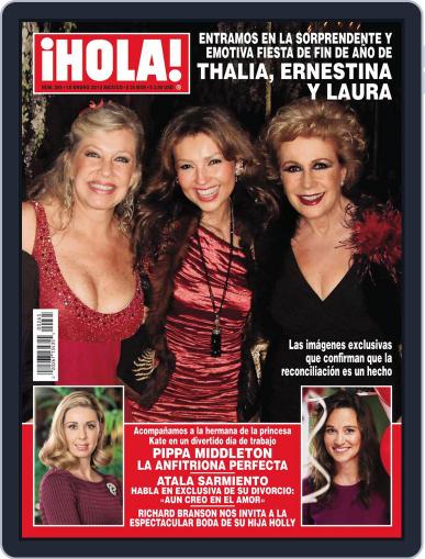 Hola! Mexico January 11th, 2012 Digital Back Issue Cover