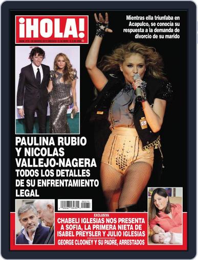 Hola! Mexico March 21st, 2012 Digital Back Issue Cover