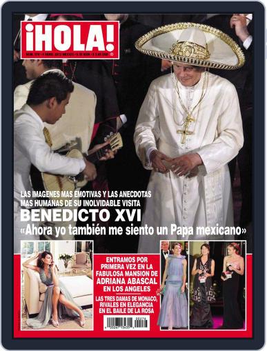 Hola! Mexico March 28th, 2012 Digital Back Issue Cover