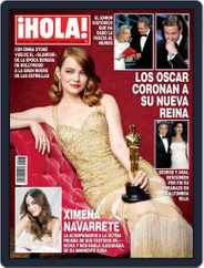 Hola! Mexico (Digital) Subscription                    March 11th, 2017 Issue
