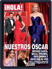 Hola! Mexico (Digital) Subscription                    March 15th, 2018 Issue