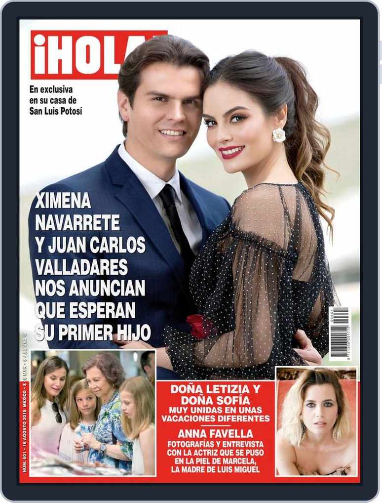 Hola! Mexico 16 Agosto 2018 (Digital) - Main Image