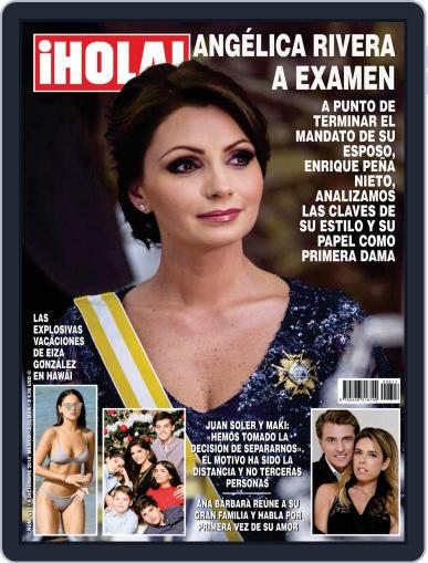 Hola! Mexico December 6th, 2018 Digital Back Issue Cover