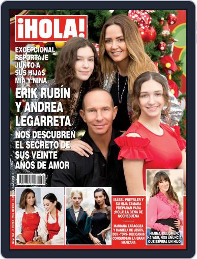 Hola! Mexico January 3rd, 2020 Digital Back Issue Cover