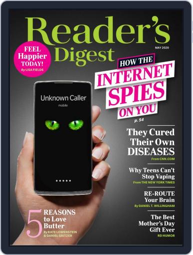 Reader's Digest May 1st, 2020 Digital Back Issue Cover