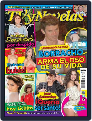 Tvynovelas August 25th, 2015 Digital Back Issue Cover