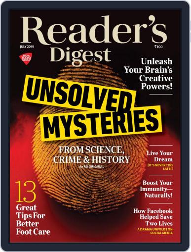 Reader's Digest India July 1st, 2019 Digital Back Issue Cover