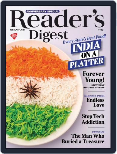Reader's Digest India February 1st, 2020 Digital Back Issue Cover