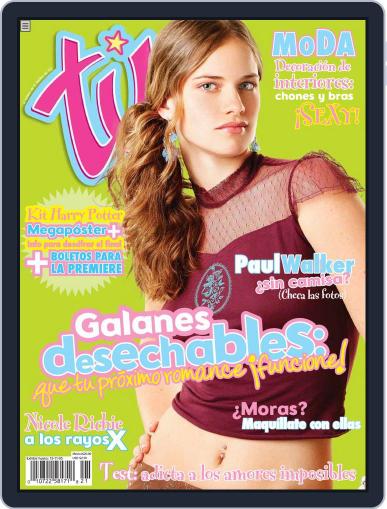 Tú October 31st, 2005 Digital Back Issue Cover