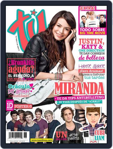 Tú September 9th, 2012 Digital Back Issue Cover