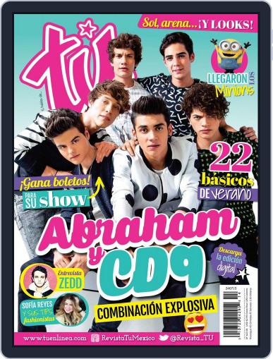 Tú July 9th, 2015 Digital Back Issue Cover