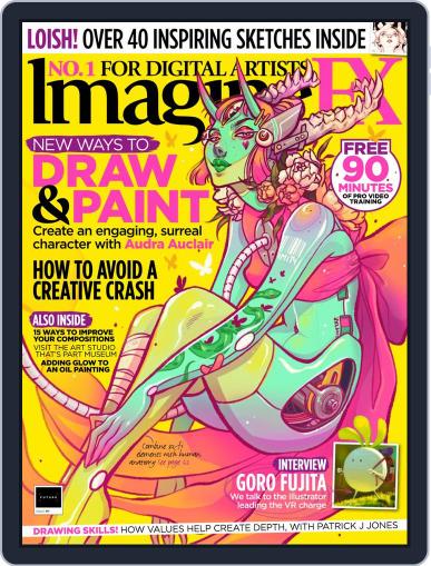 ImagineFX March 1st, 2019 Digital Back Issue Cover