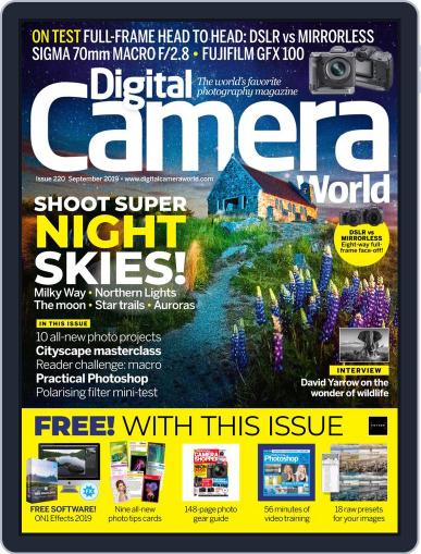 Digital Camera World September 1st, 2019 Digital Back Issue Cover