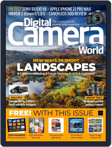 Digital Camera World November 1st, 2019 Digital Back Issue Cover