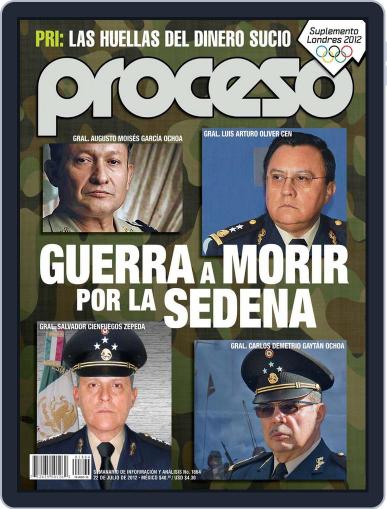 Proceso (Digital) July 23rd, 2012 Issue Cover